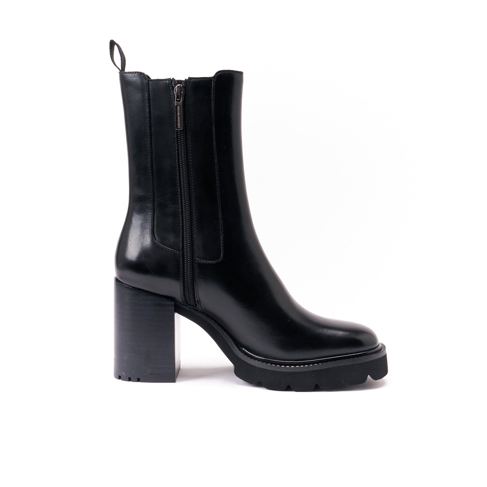 Bottines Chelsea À Talons - Noir - Femme