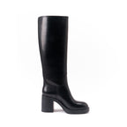 Bottines Tubulaires À Talon Haut - Noir - Femme