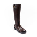 Bottes Haute - Marron Foncé - Femme
