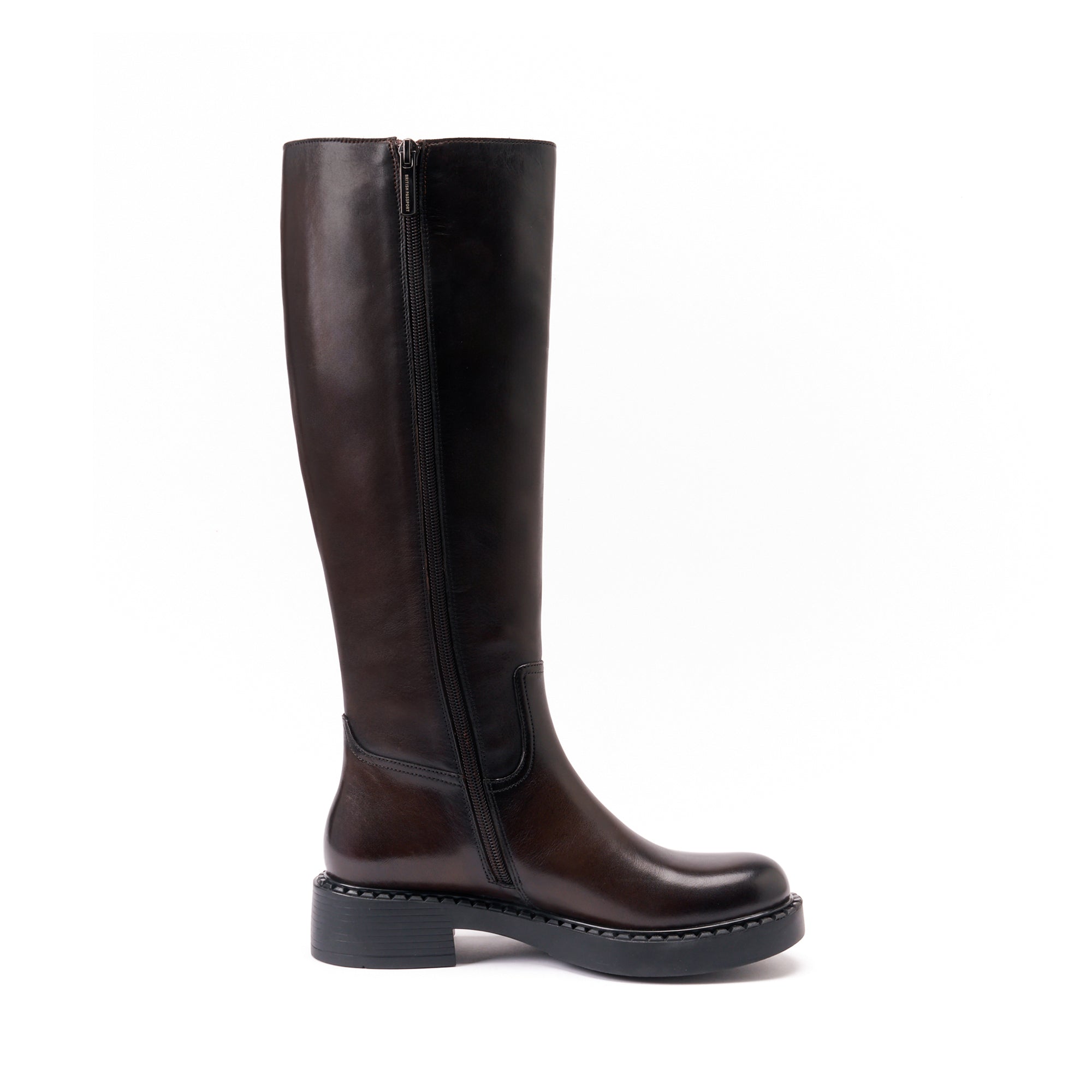 Bottes Haute - Marron Foncé - Femme