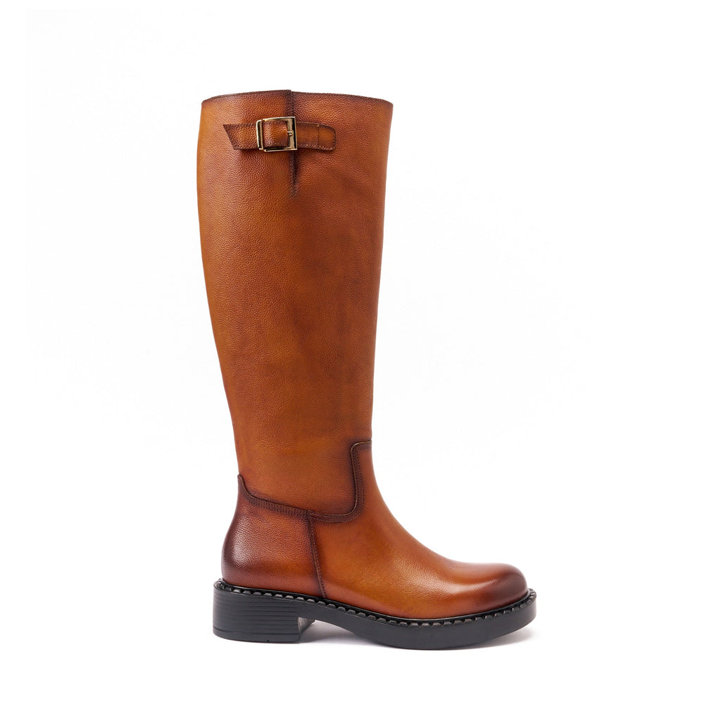 Bottes Haute - Marron - Femme