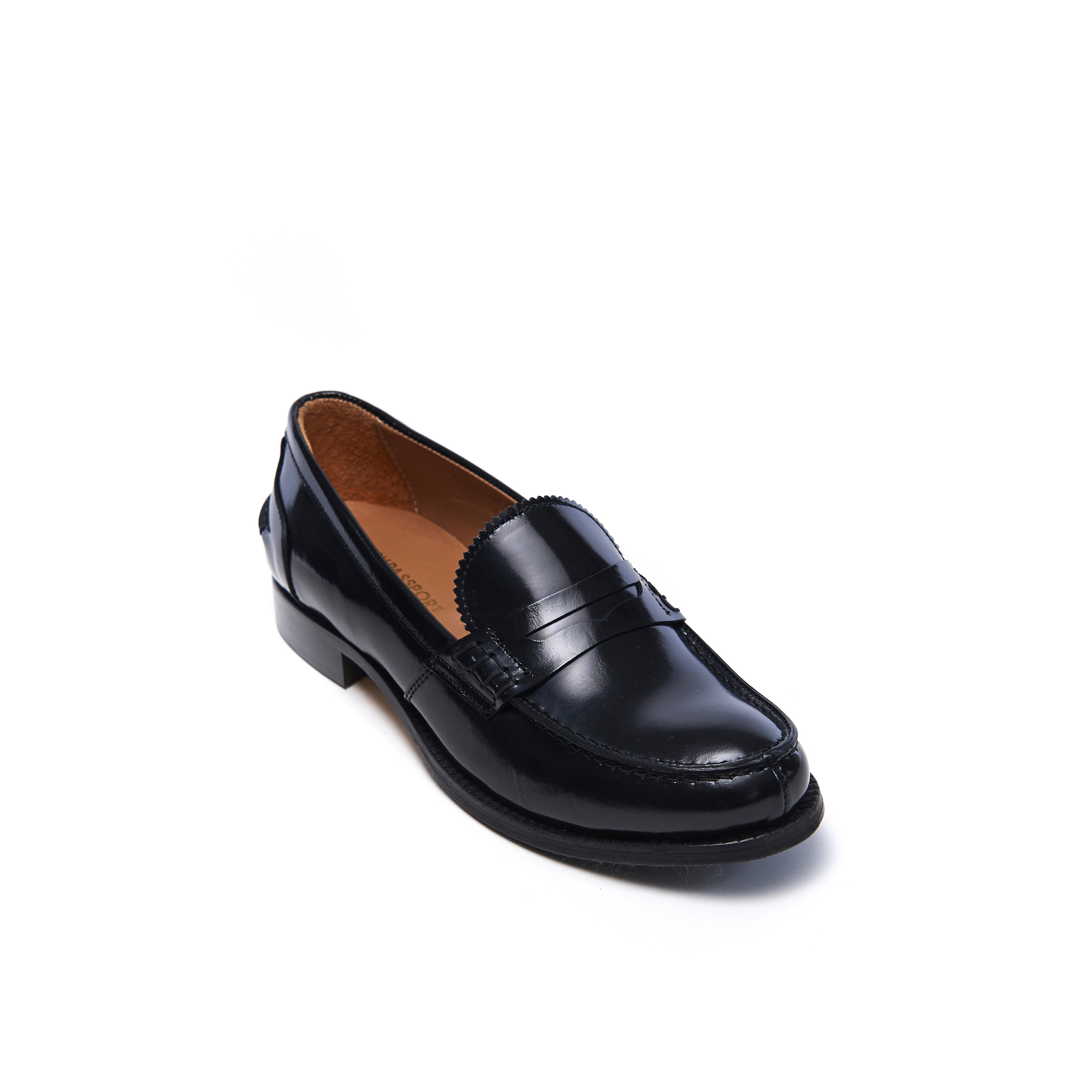Penny Loafers - Black - Women