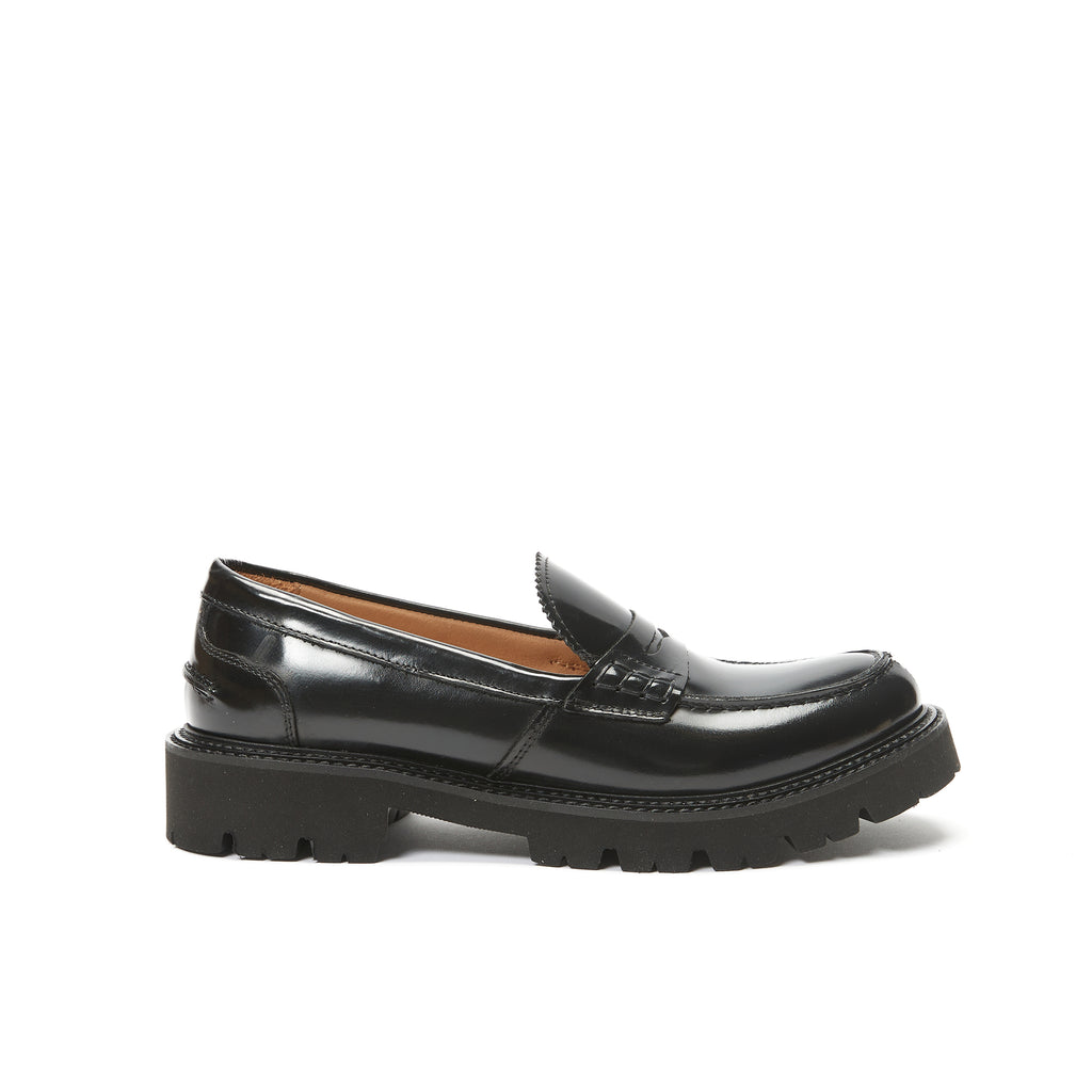 Penny Loafers - Black - Women