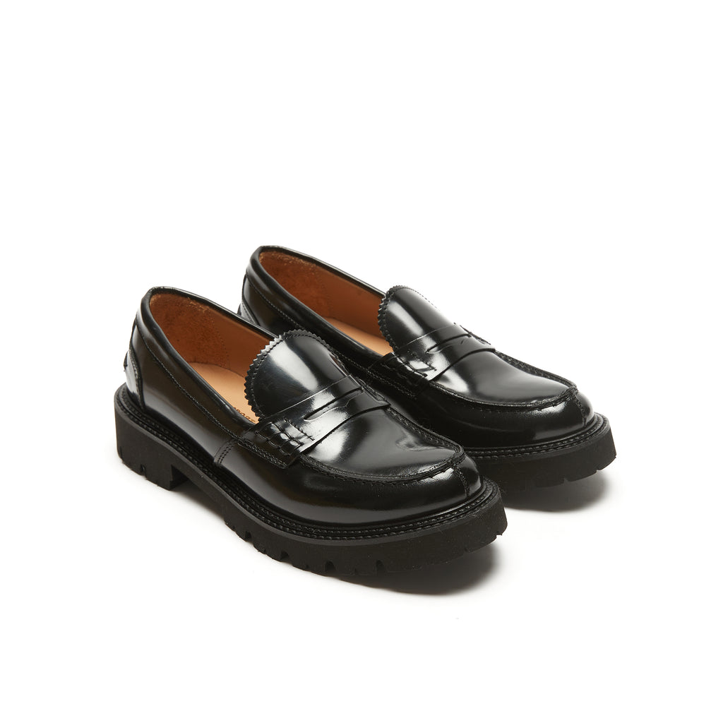 Penny Loafers - Black - Women