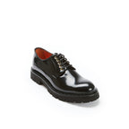Black Derby Shoes - Women