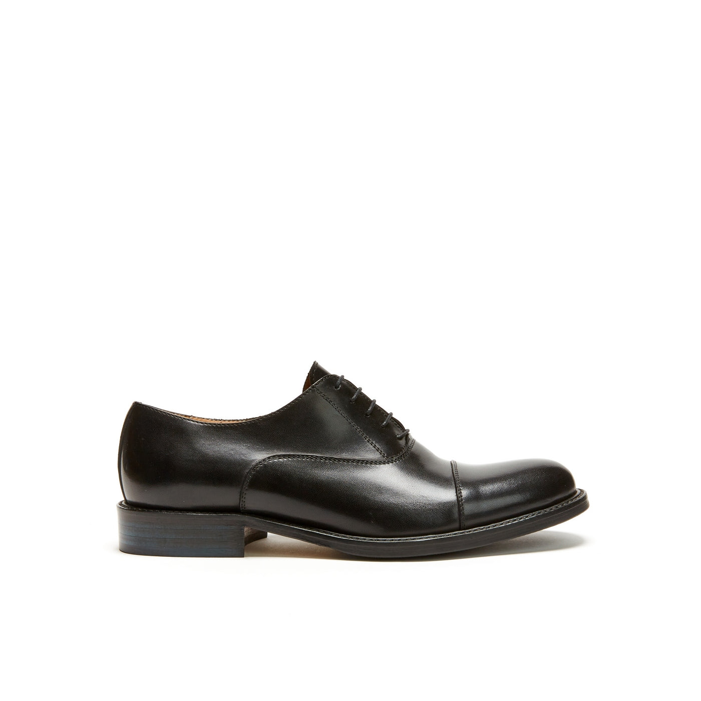 Black Straight Toe Oxford - Women's