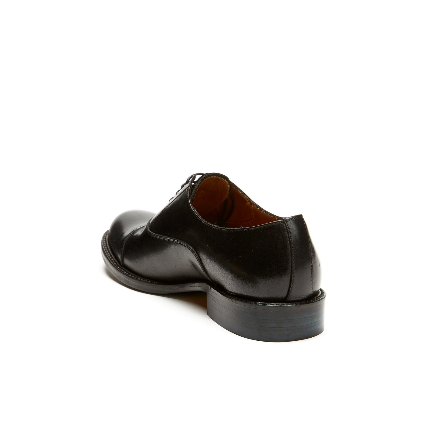 Black Straight Toe Oxford - Women's