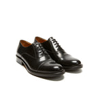 Black Straight Toe Oxford - Women's