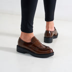 Mocasín Penny marrón - Mujer