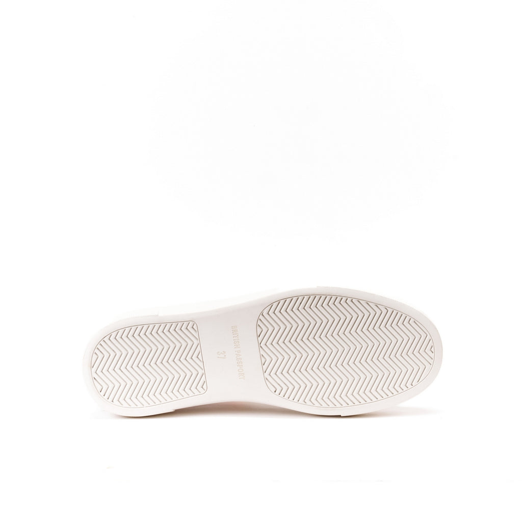 Black Wing Tip Trainers - Women
