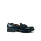 Navy Blue Tassel Loafer - Women's