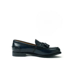 Navy Blue Tassel Loafer - Women's