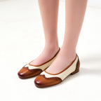 Brown Ballet Flats - Women