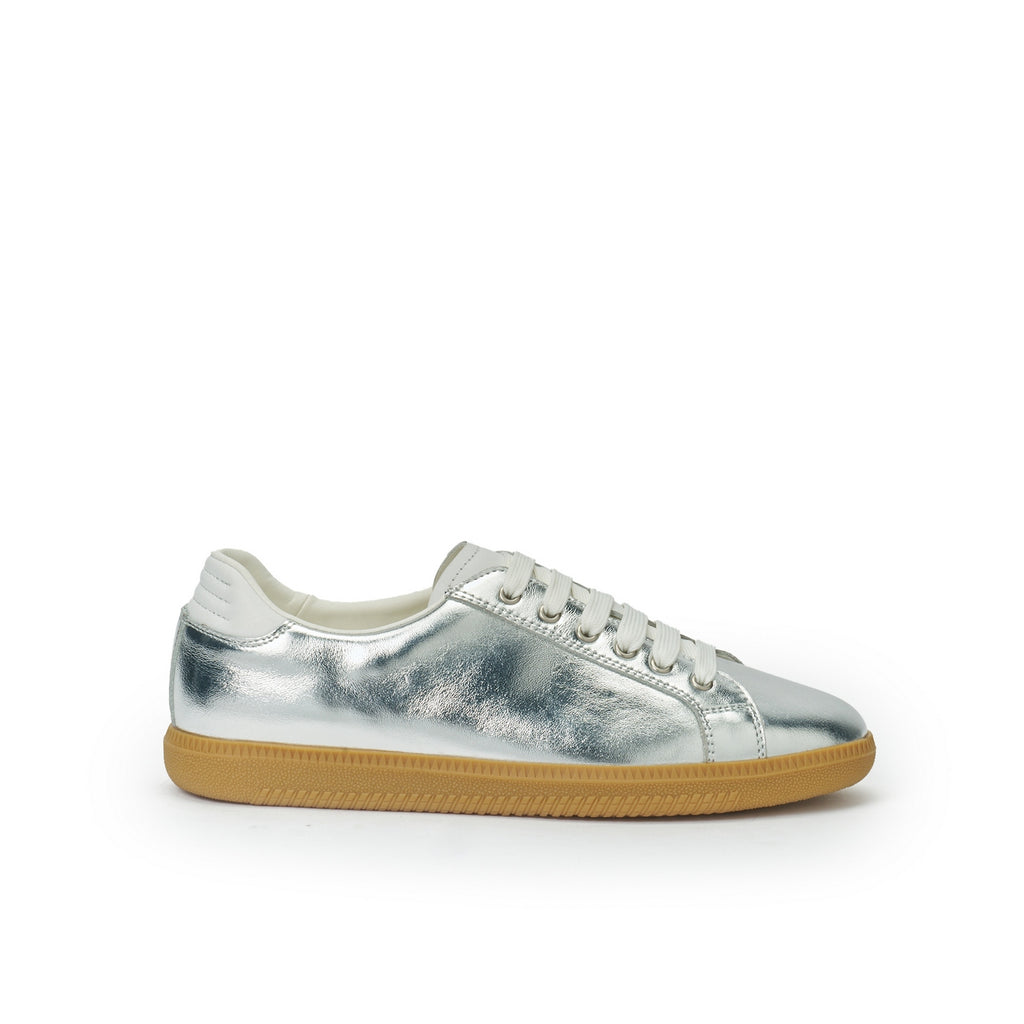 Silver Low-Cut Trainers - Women