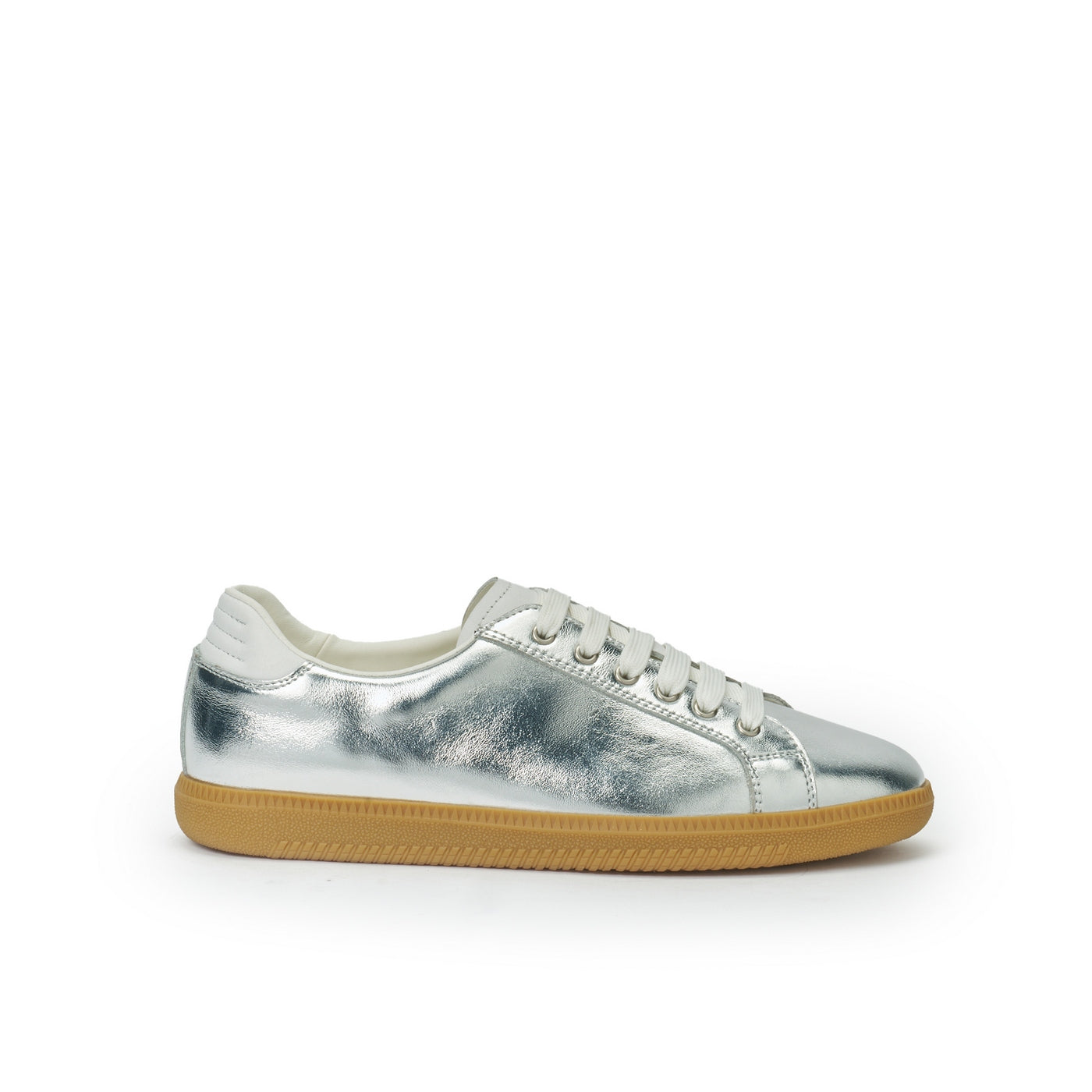 Silver Low-Cut Trainers - Women