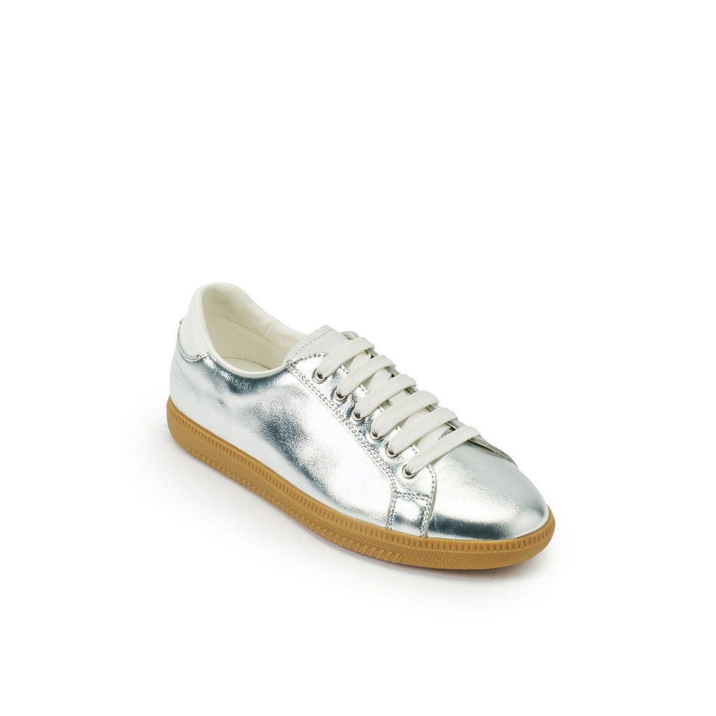 Silver Low-Cut Trainers - Women