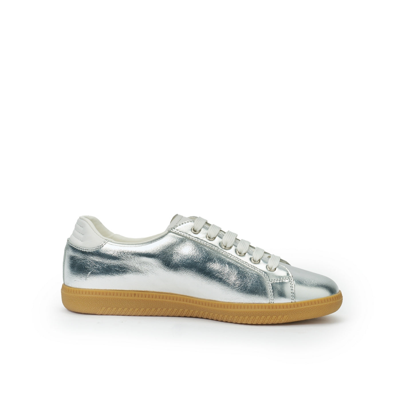 Silver Low-Cut Trainers - Women
