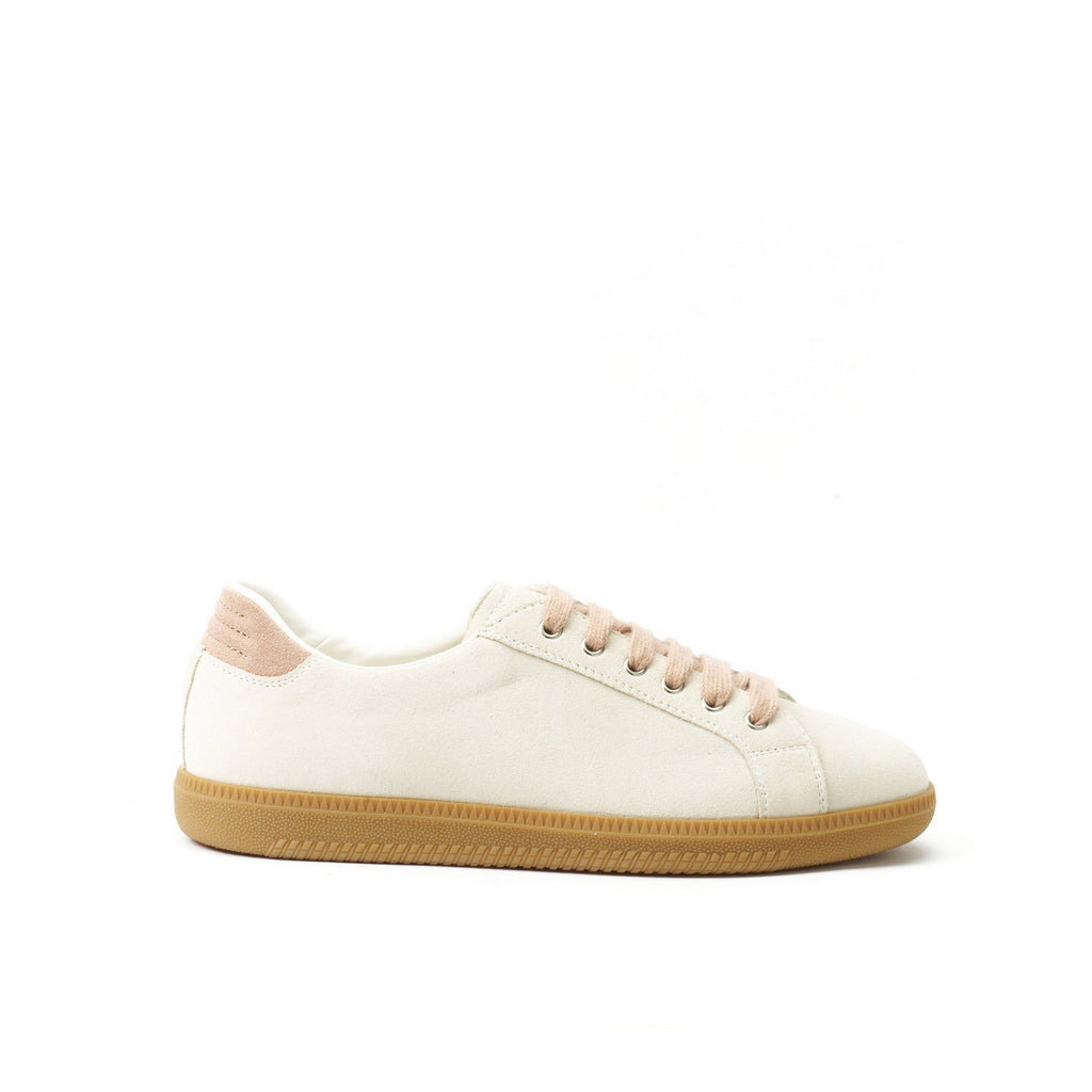 Low-Cut Cream White Trainers - Women