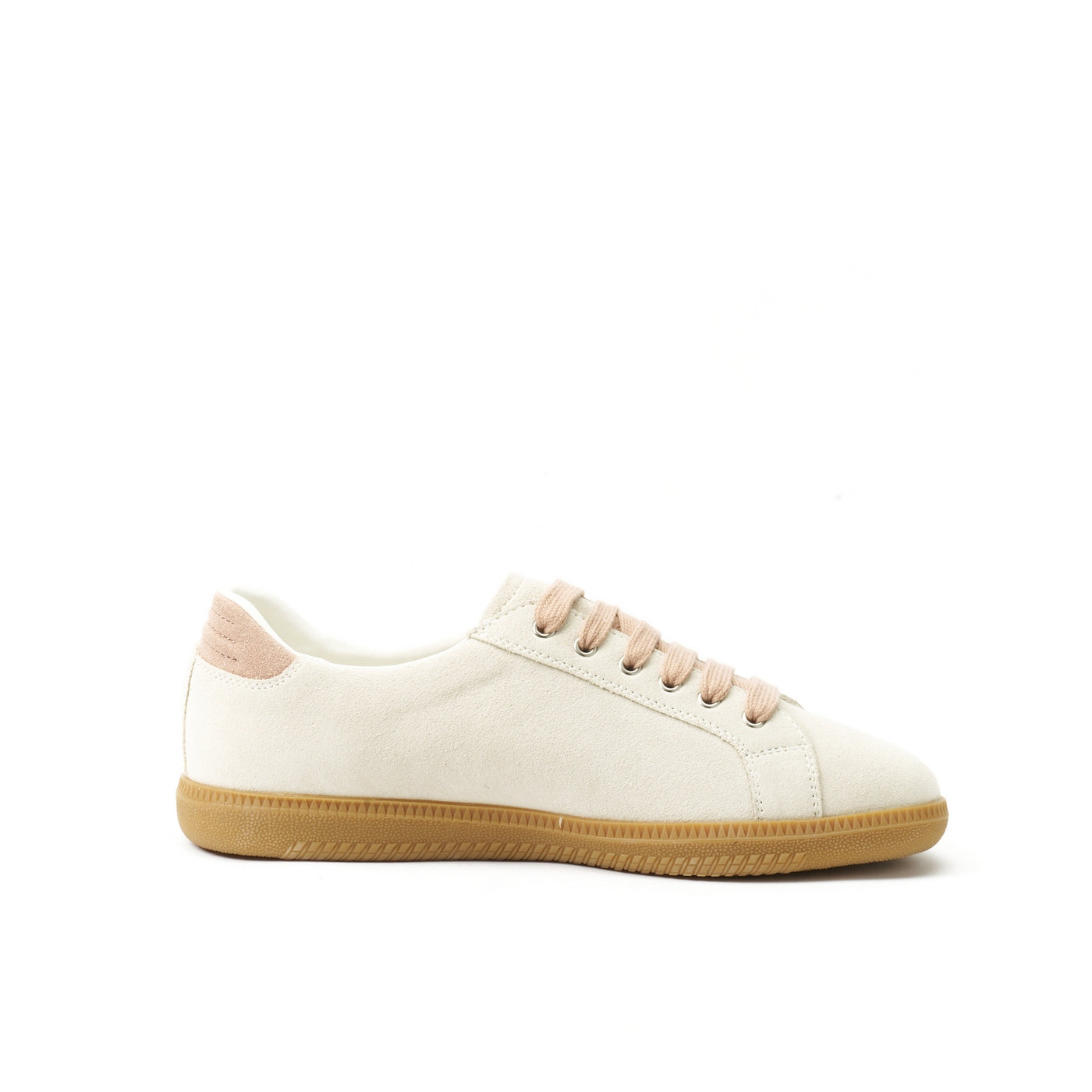 Low-Cut Cream White Trainers - Women