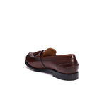 Mocasines con Borlas Marrones - Mujer