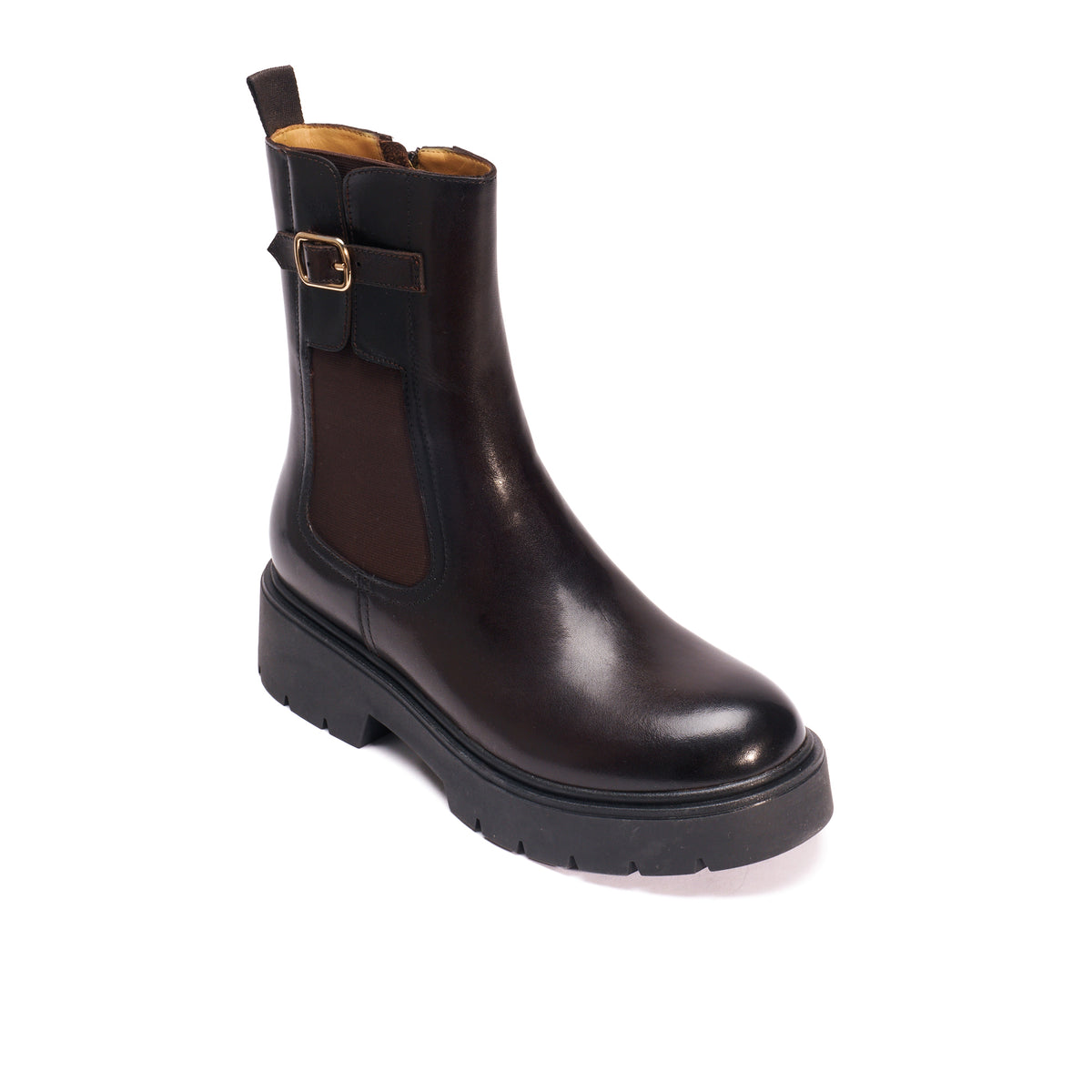 Bottines Chelsea - Marron Foncé - Femme