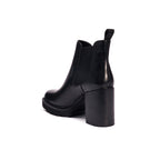 Heeled Chelsea Boot Black - Woman