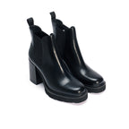 Heeled Chelsea Boot Black - Woman