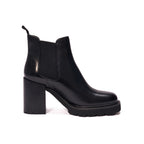 Heeled Chelsea Boot Black - Woman