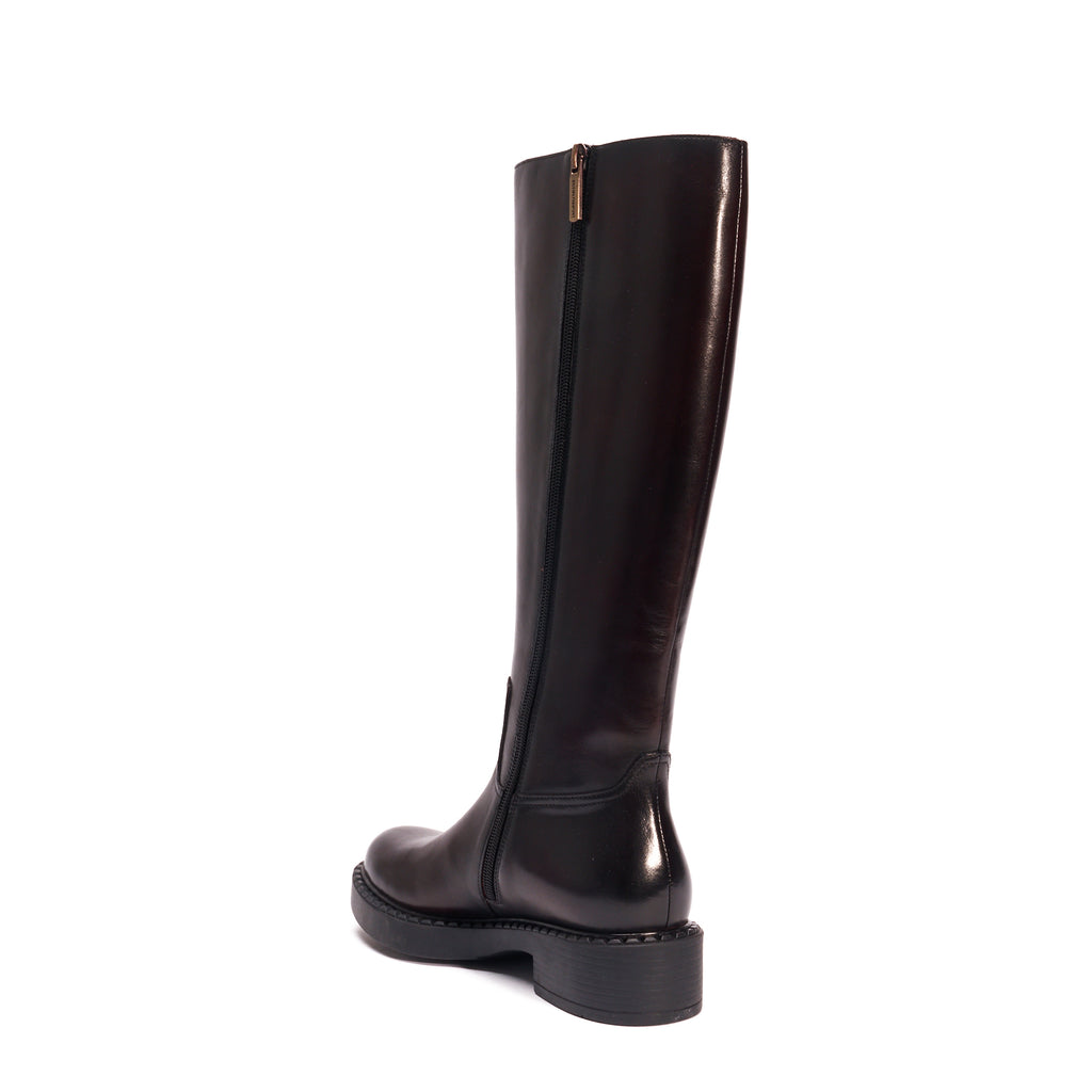 Knee-High Boots - Black - Women
