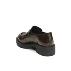 Penny Loafers - Burgundy - Women