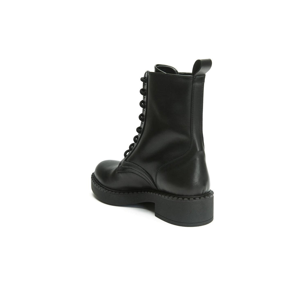Bottines À Lacets Derby - Noir - Femme