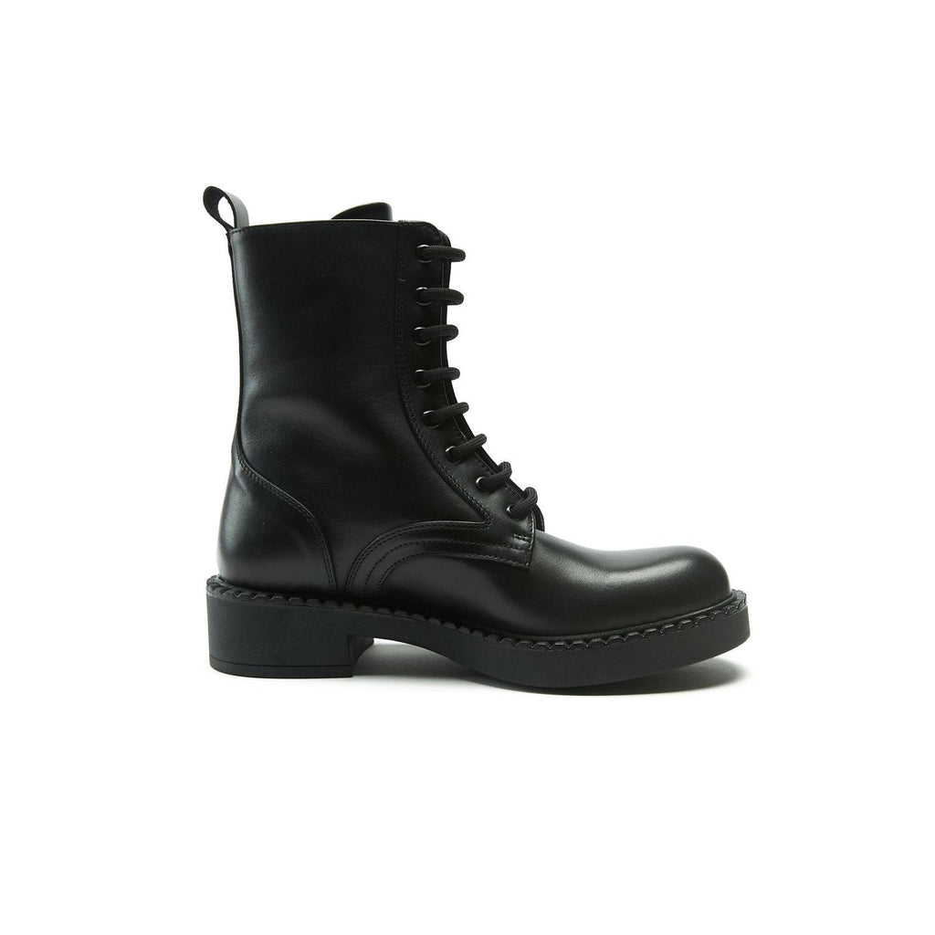 Bottines À Lacets Derby - Noir - Femme