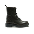 Bottines Derby À Lacets - Marron Foncé - Femme