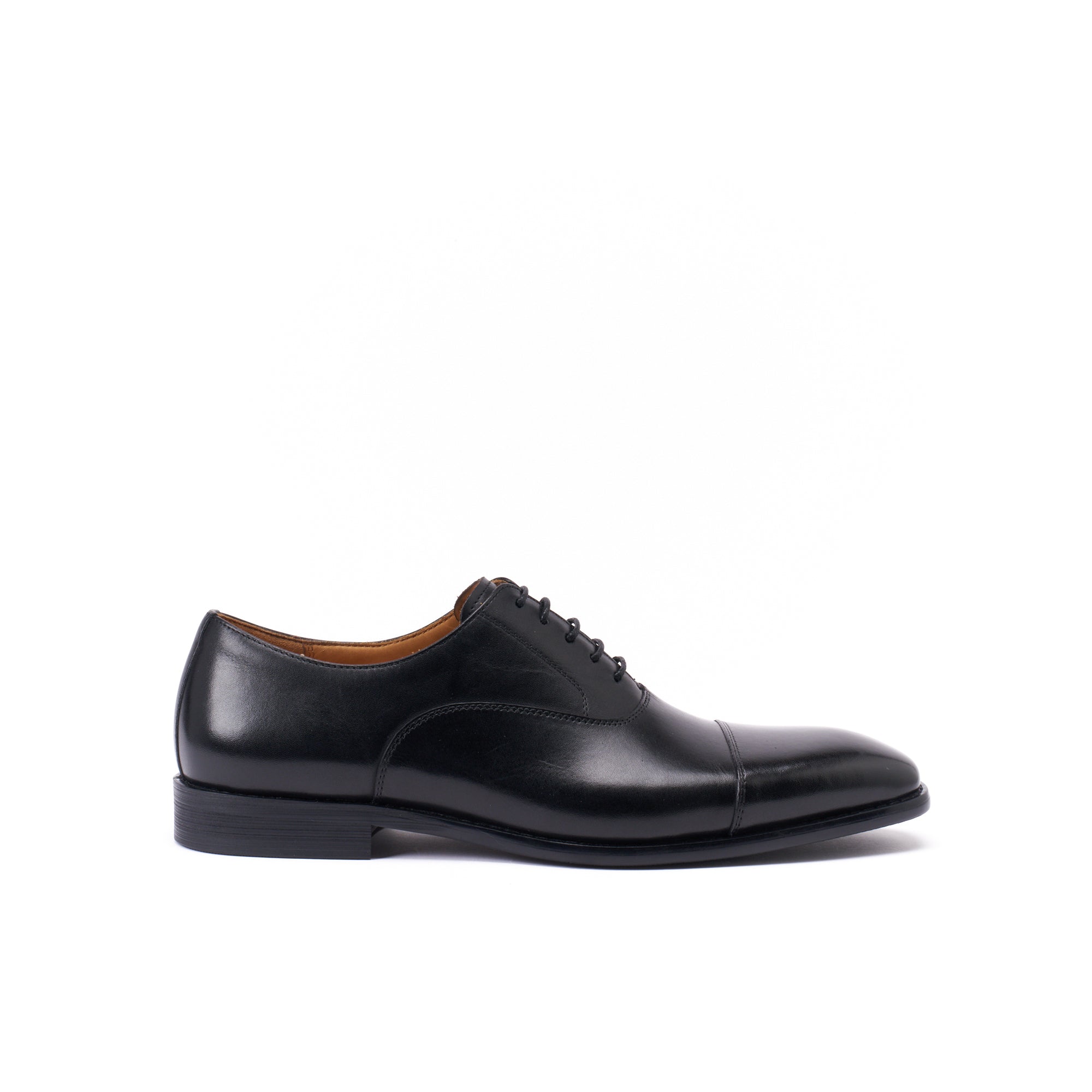Oxford Straight Cap - Black - Men