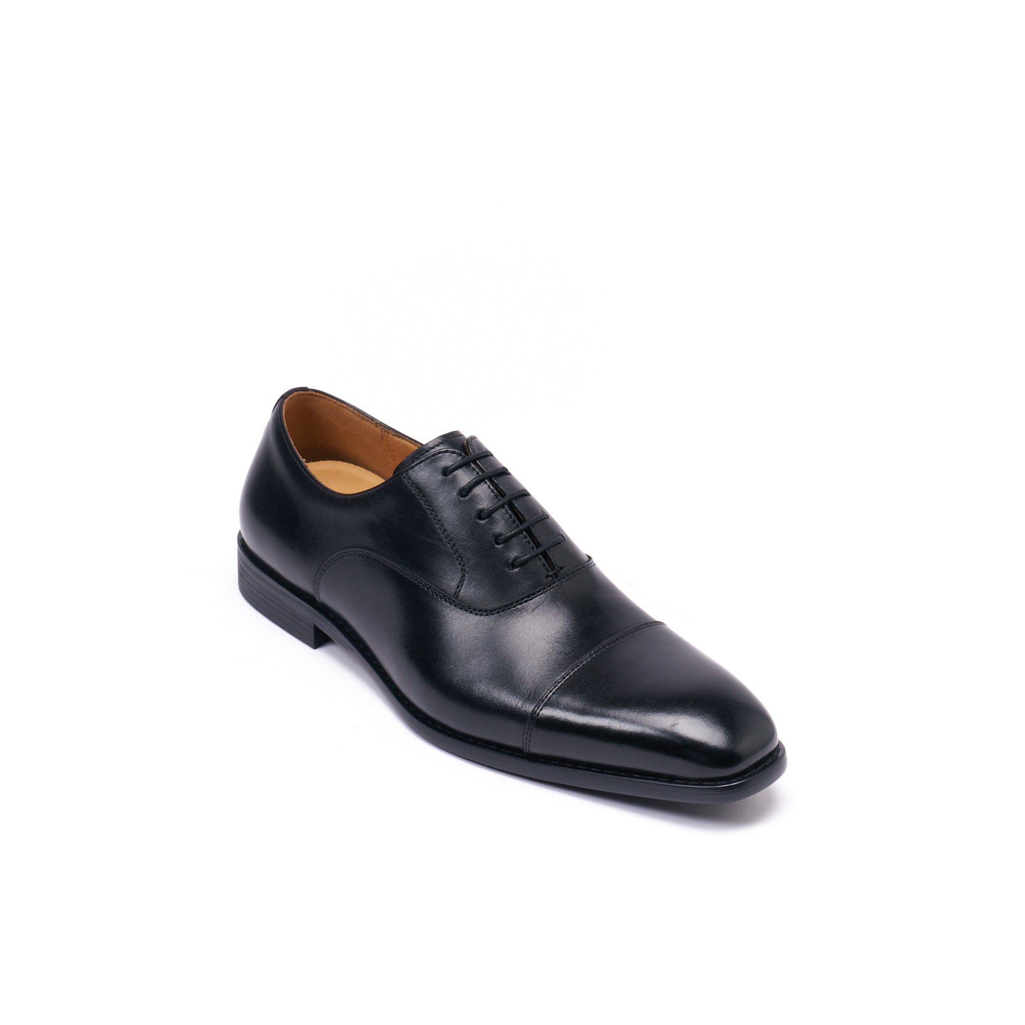 Oxford Straight Cap - Black - Men