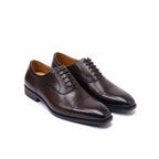 Casquette Droite Oxford - Marron Foncé - Homme