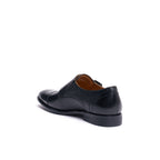 Straight Cap with Buckle - Black - Men