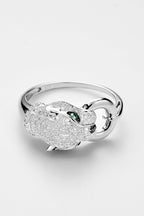 Bague D0,22/80 Dn 0,009/1 E0,029/2 - Or Blanc