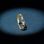 Anillo "Malla" D0.01/9 - Oro amarillo 375/1000