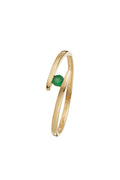 Anillo “Arco” Oro Amarillo 0.06Ct/1 375/1000