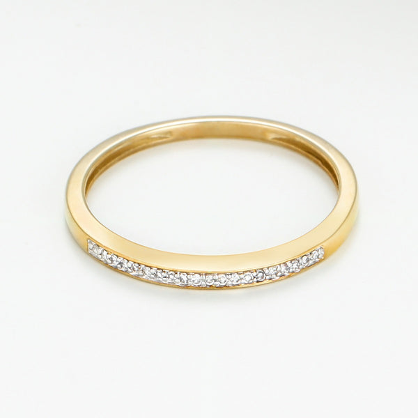 Ring "Alliance My Love" Diamonds 0.05Ct/20 - Yellow Gold