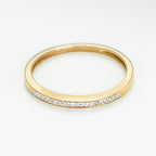 Anillo "Alianza Mi Amor" D0.05Ct/20 - Oro Amarillo 375/1000