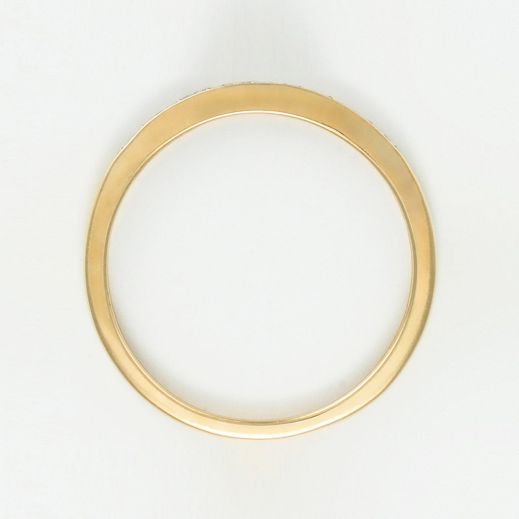 Anillo "Alianza Mi Amor" D0.05Ct/20 - Oro Amarillo 375/1000