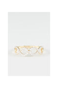 Anillo “Mayfair” Oro amarillo 375/1000 y circonio