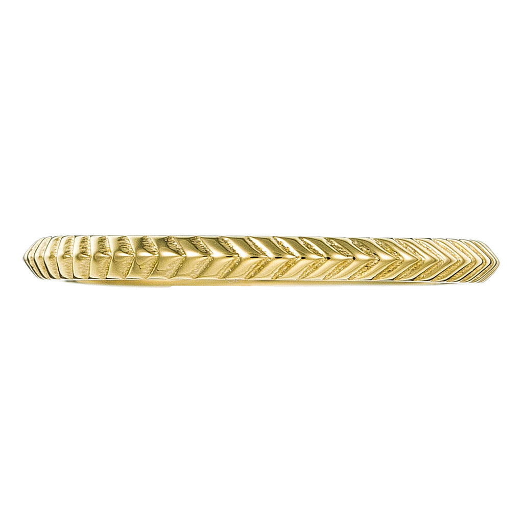 Bague "Plisée" Or Jaune 375/1000