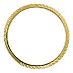 Bague "Plisée" Or Jaune 375/1000