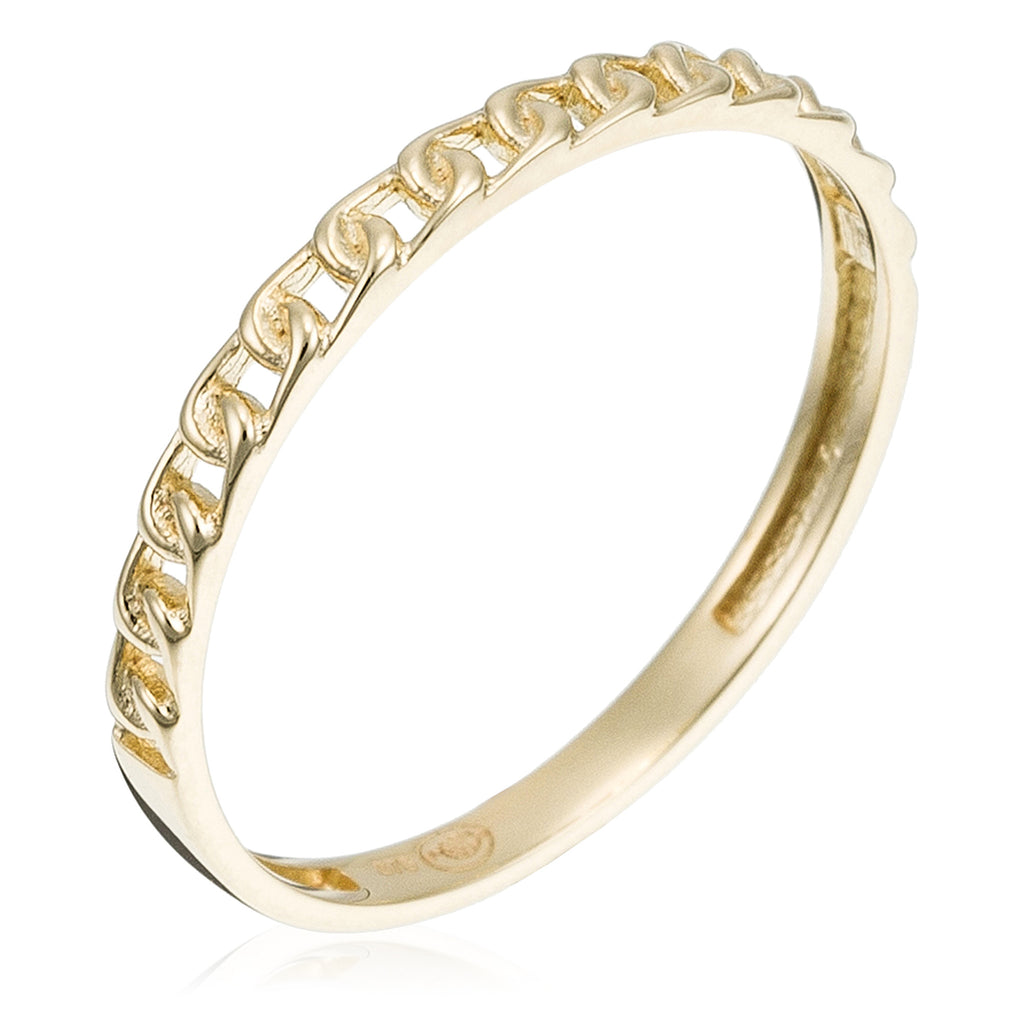 “My Ally” Ring 375/1000 Yellow Gold