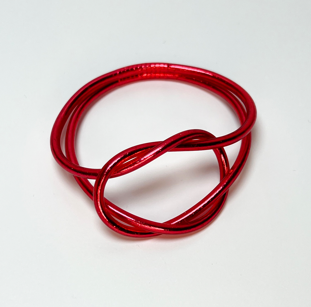 Pulsera Budista Infinity Rojo amor