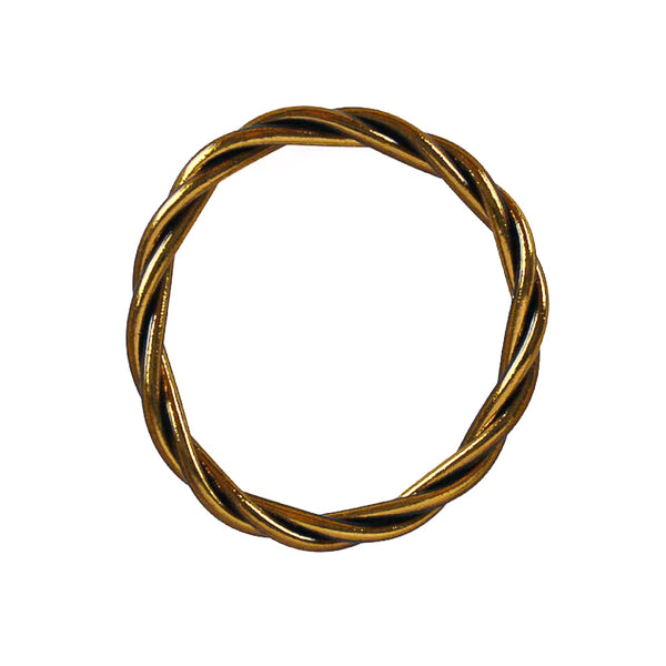 Bracelet Bouddhiste Torsadé Antique Gold