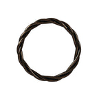 Pulsera Budista Torsionada Black